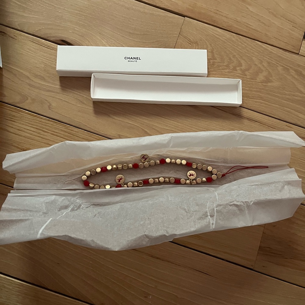 Chanel phone charm